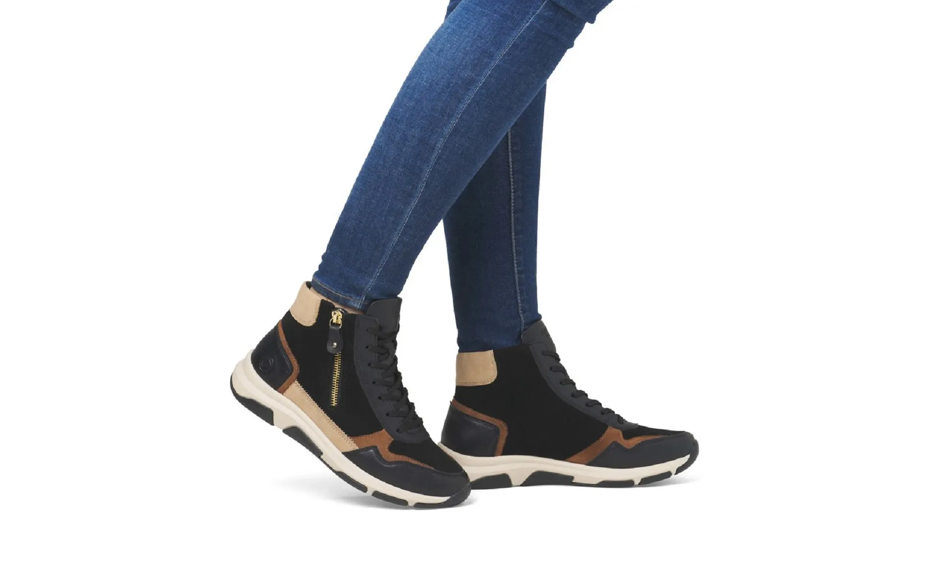 Remonte bottines et boots d1s70 03 noir